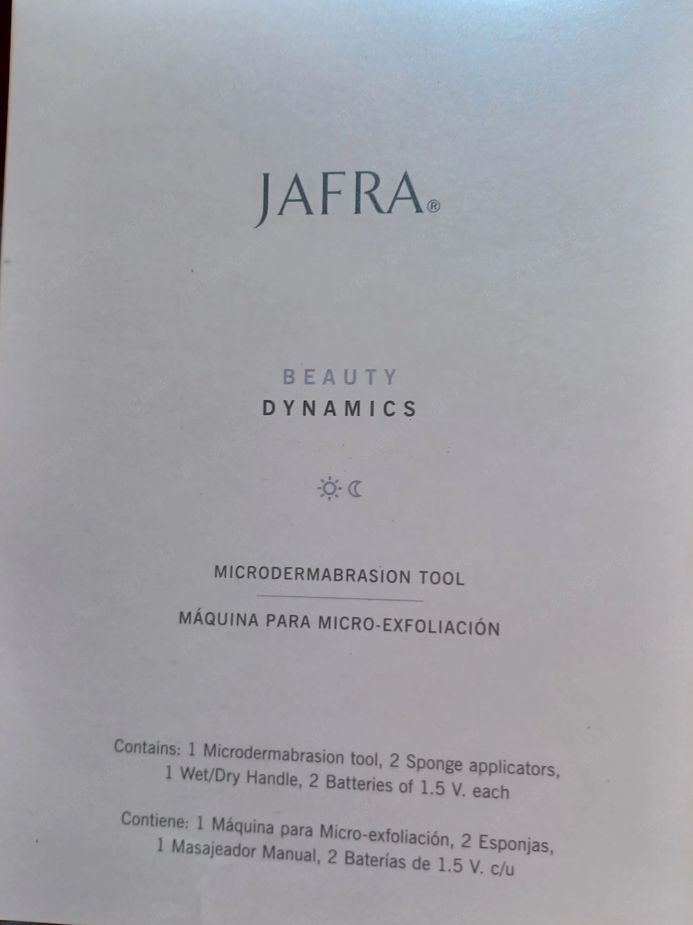 JAFRA Microdermabrasion-Gerät neu