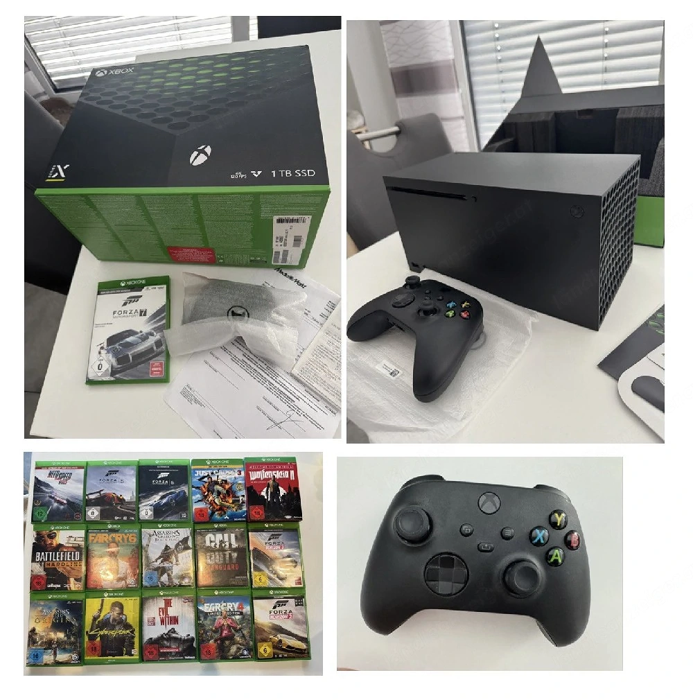 Xbox Series X 1TB mit Controller und 16 Spiele