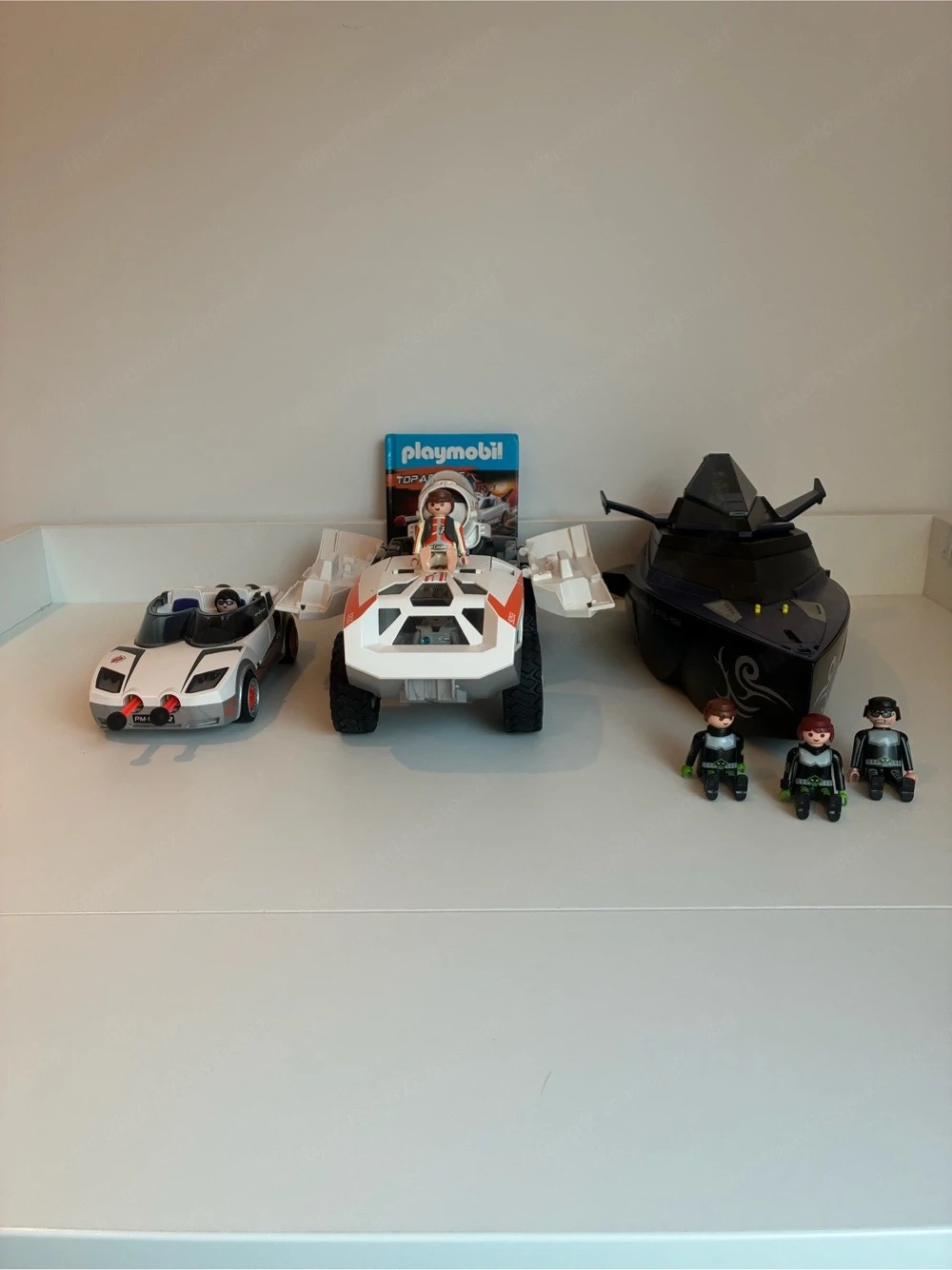 Playmobil Top Agents Konvolut 9255, 9252 & Robo Gang 4882    mit Figuren & Zubehör