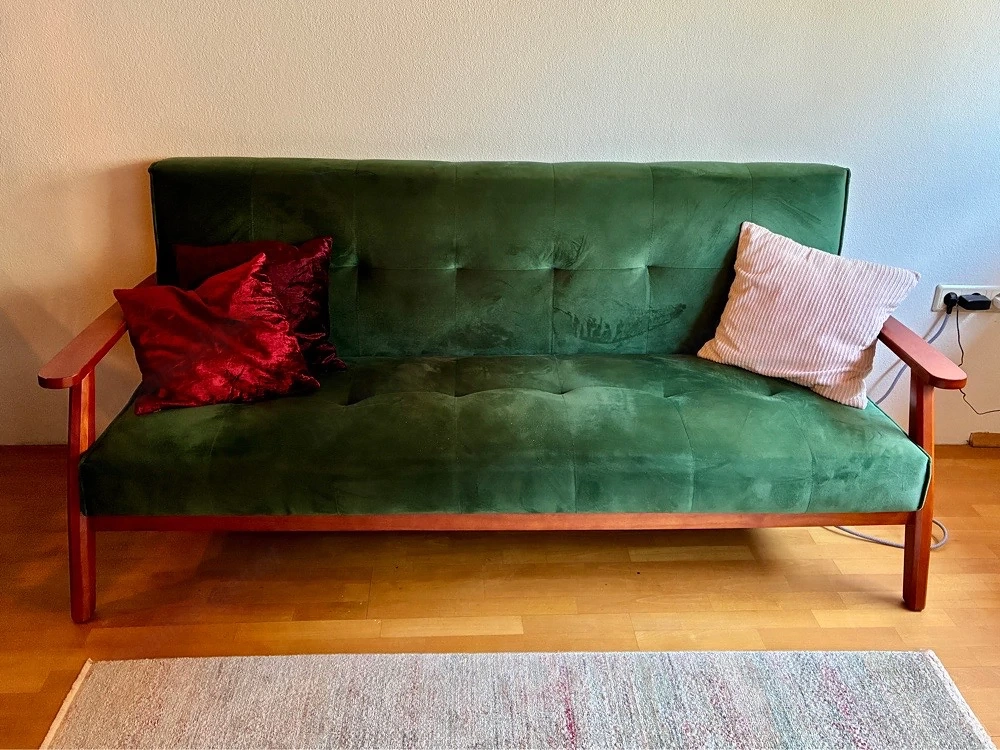 Schlafsofa in Vintage-Optik