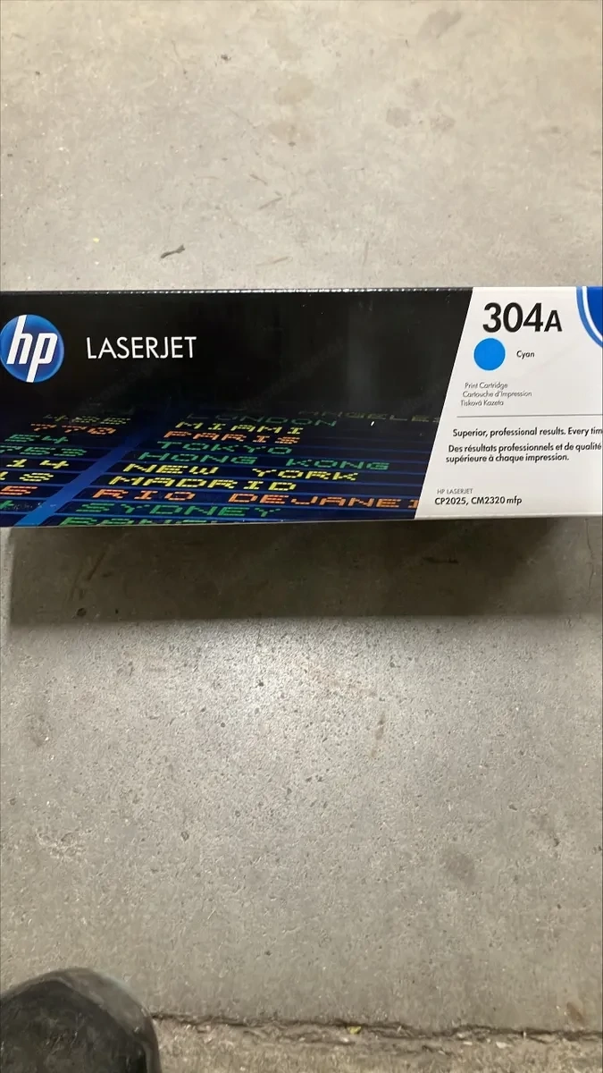 HP Toner 304A cyan