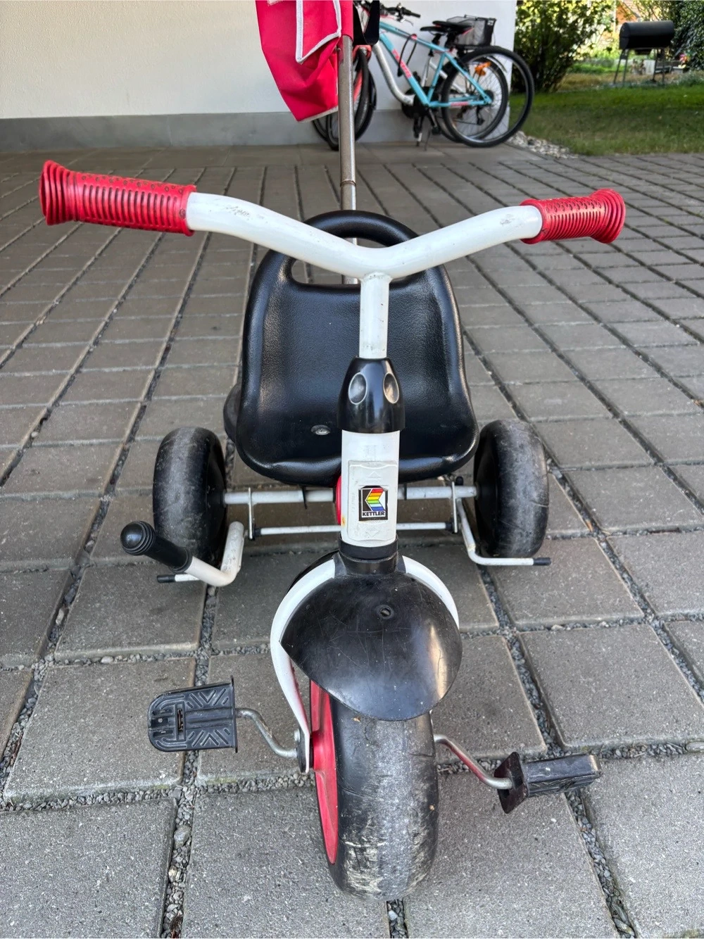 Kettler Dreirad mit Anschiebestange