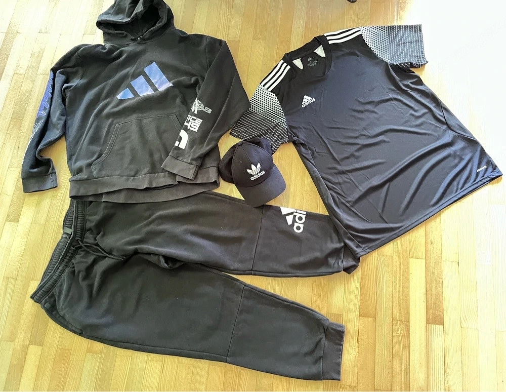4tlg.Adidas Herrenset Gr.XL