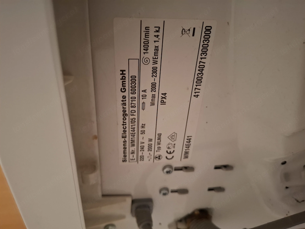 Waschmaschine zu verkaufen 