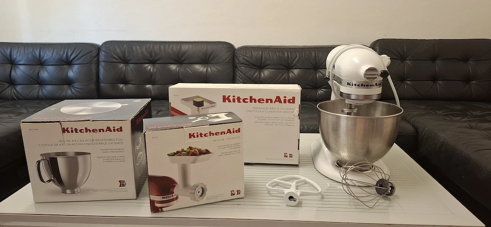 Kitchenaid Küchenmaschine wie neu funktioniert einwandfrei 