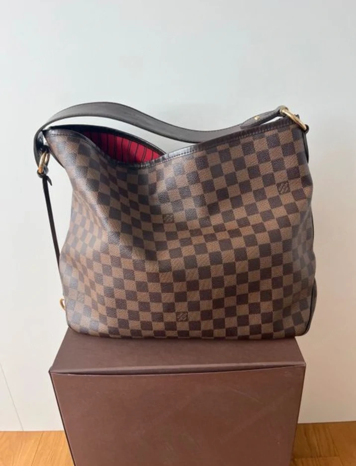 Louis Vuitton handtasche Deligtful PM braun