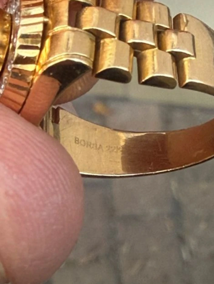 Goldring 22 karat 916 kein 585 750 goldkette 