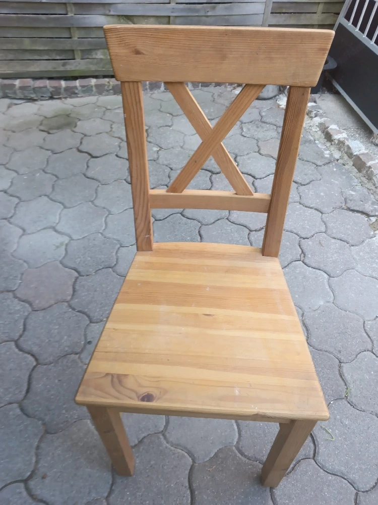 Stühle  Fichte massiv Vollholz 