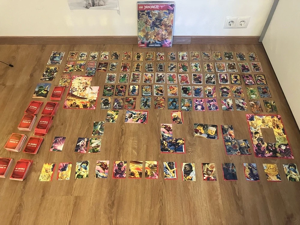 Ninjago + batman + supermario karten
