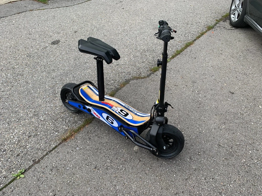 Elektroscotter Velocifero Bastler