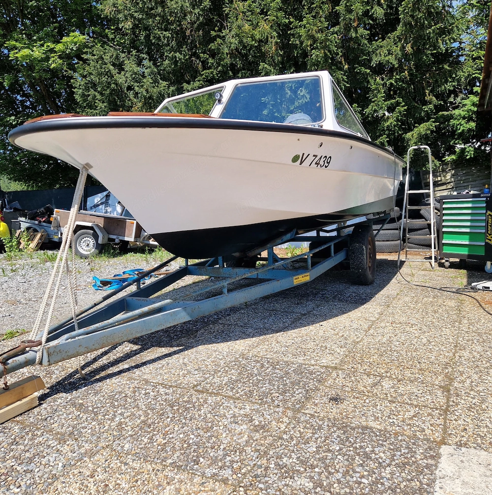 Geher 510   Motorboot mit Volvo Penta mit Bodensee-Zulassung
