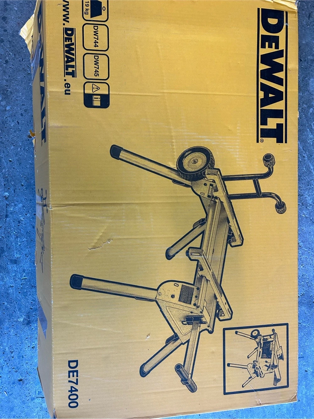 Dewalt 7400 Untergestell