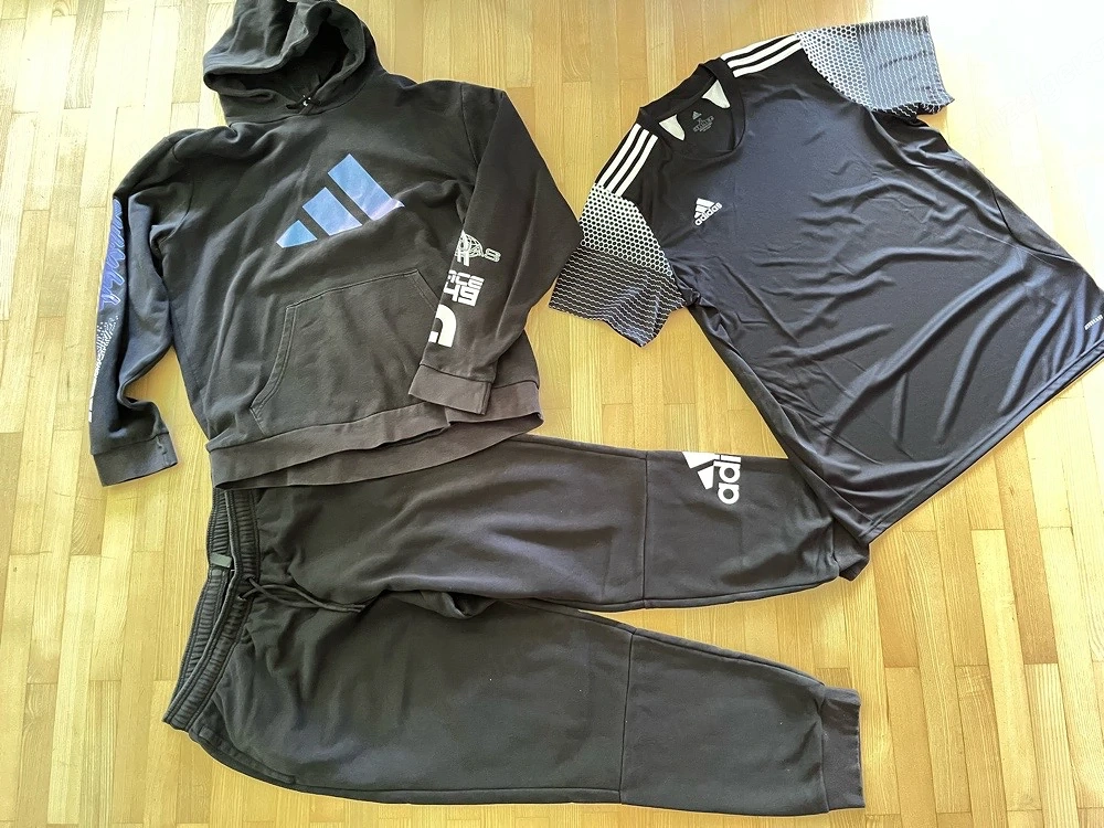 3tlg.Adidas Herrenset Gr.XL
