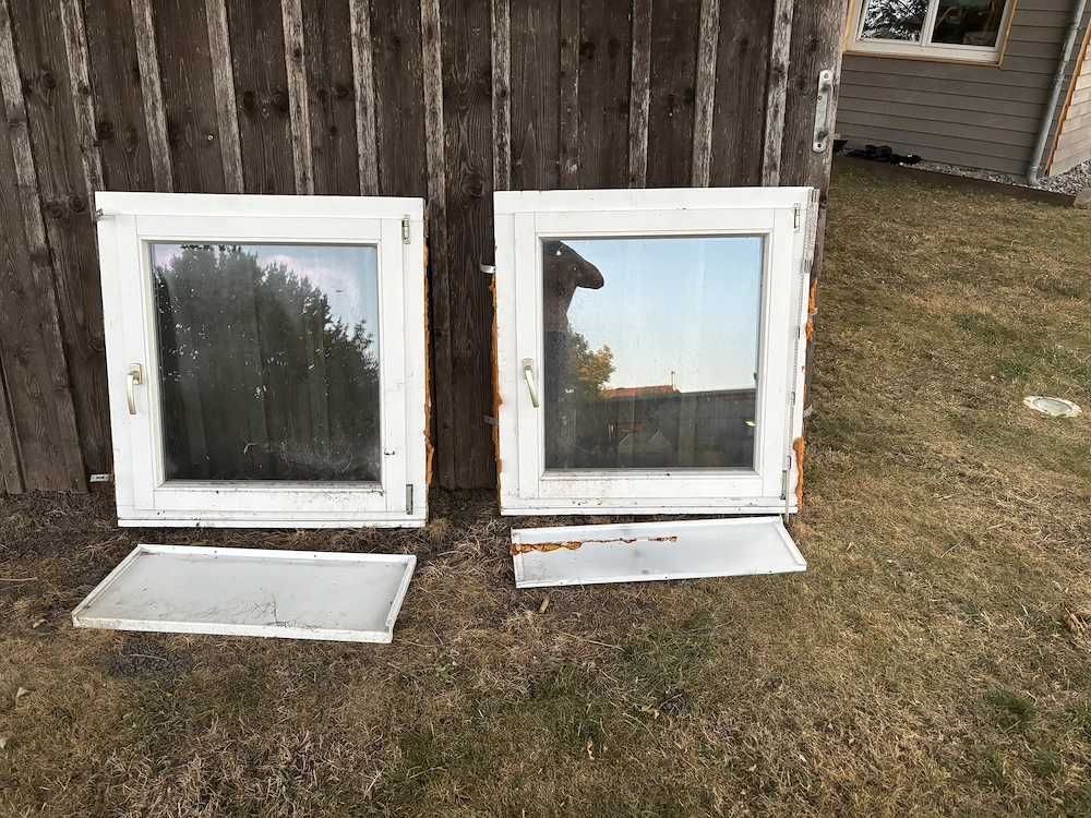 Schreiner Fenster aus Holz 