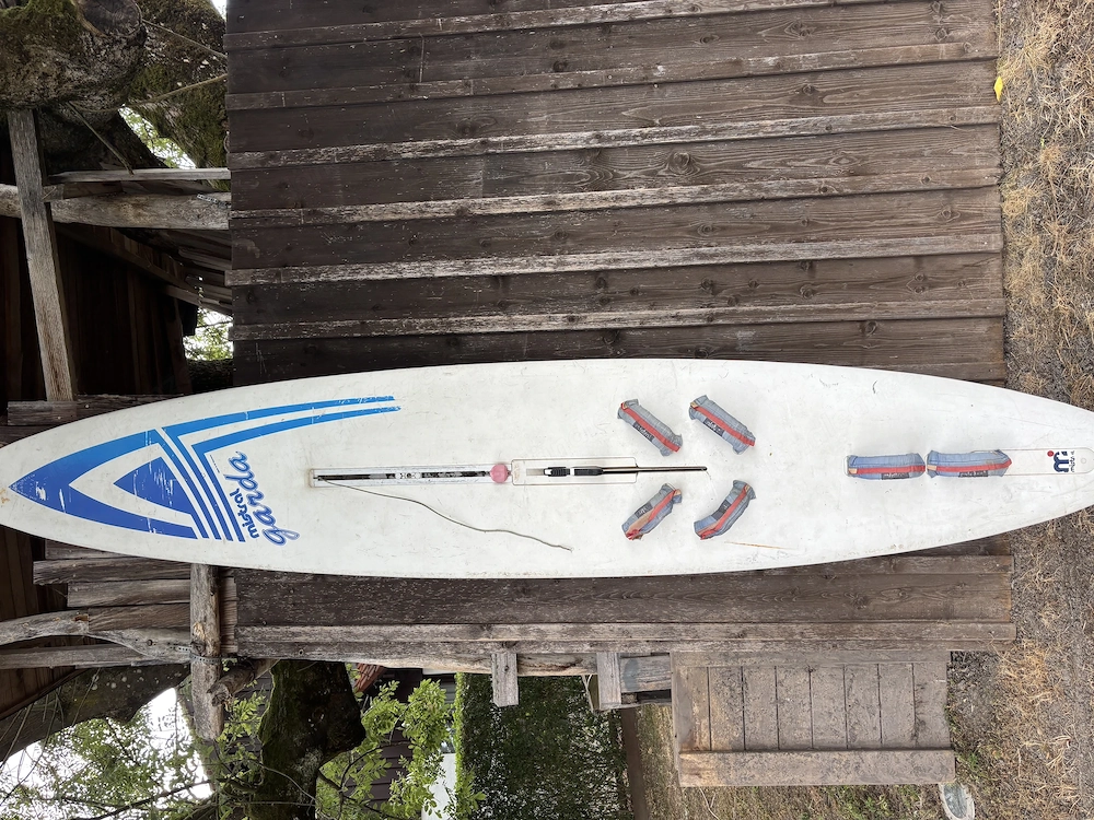 Surfboard Retro aus den 80er