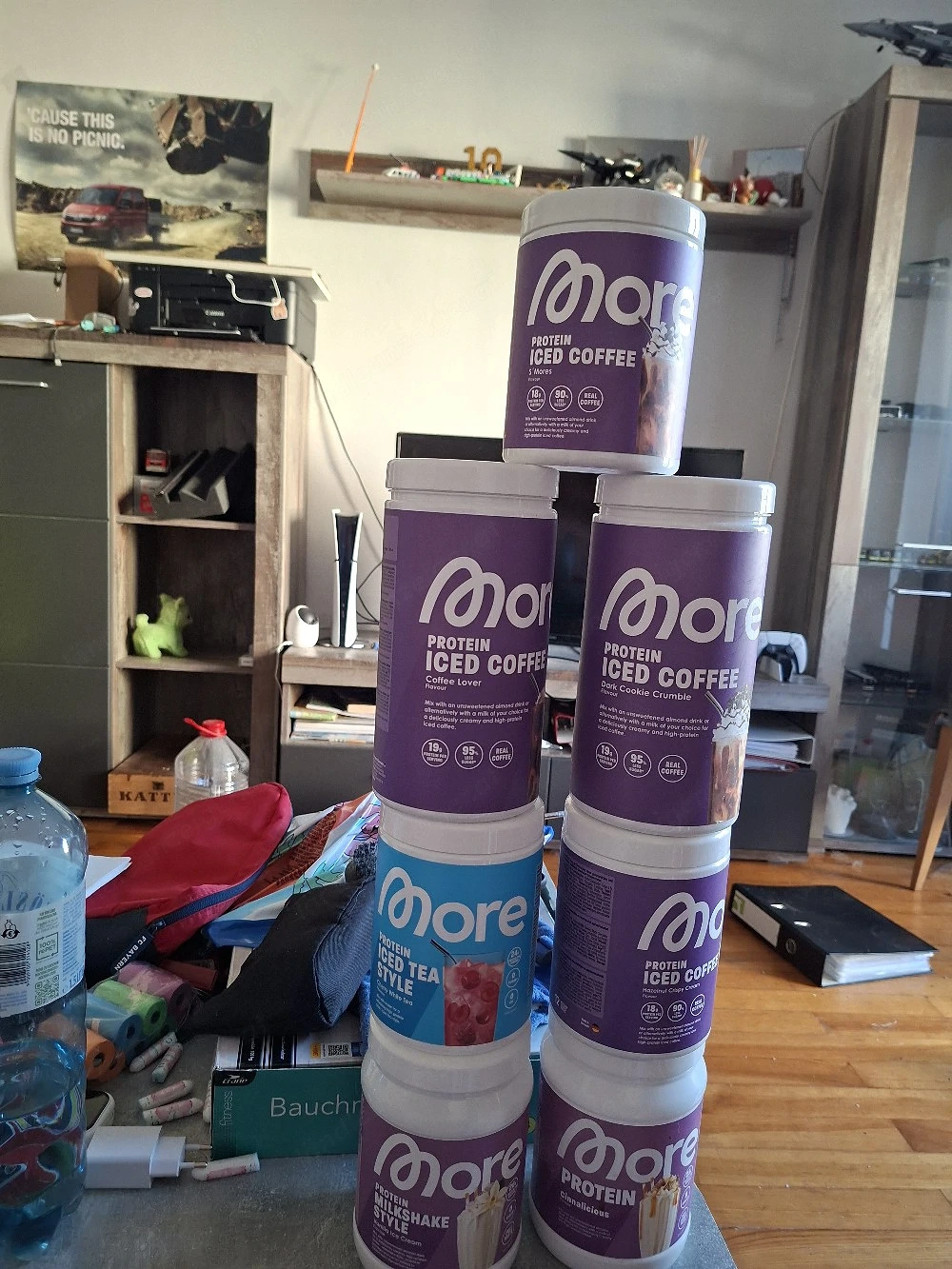MORE Protein Pulver verschiedene geschmäcker