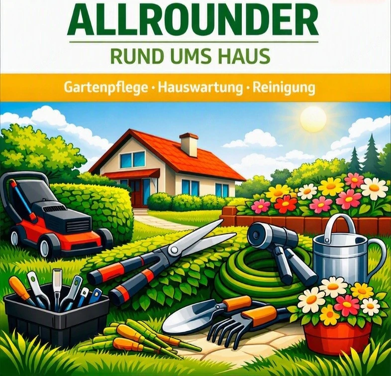 Allrounder rund ums Haus mit Herz und Verstand 