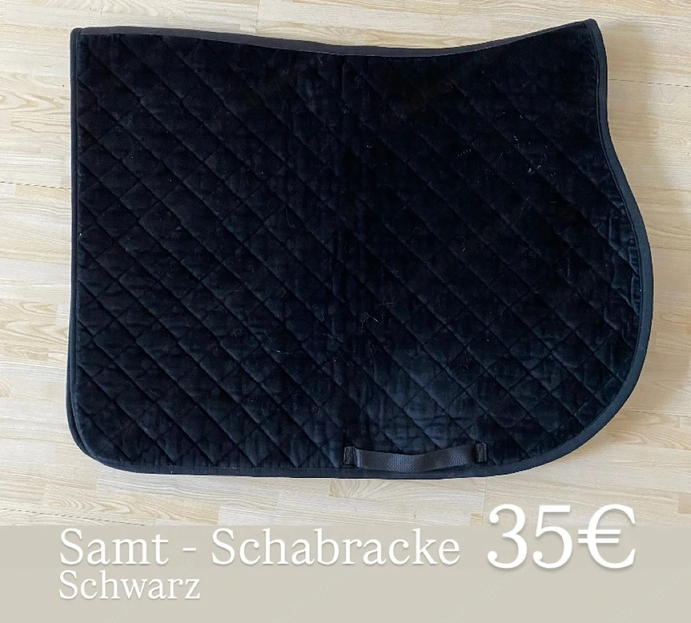Samt Schabracke