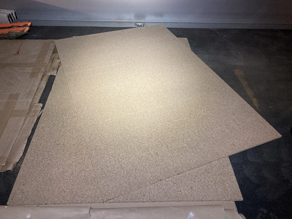 2 Stück Spanplatten 80x120x1