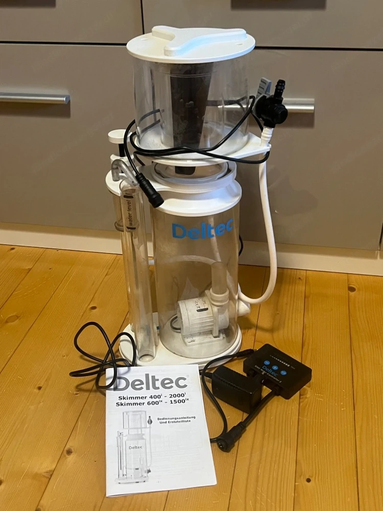 Deltec Skimmer 1000i inkl. Reinigungsnabe
