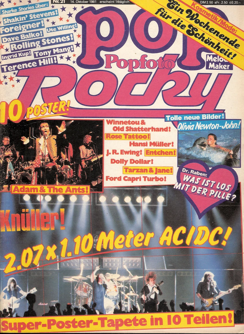 Zeitschriften; Pop Rocky