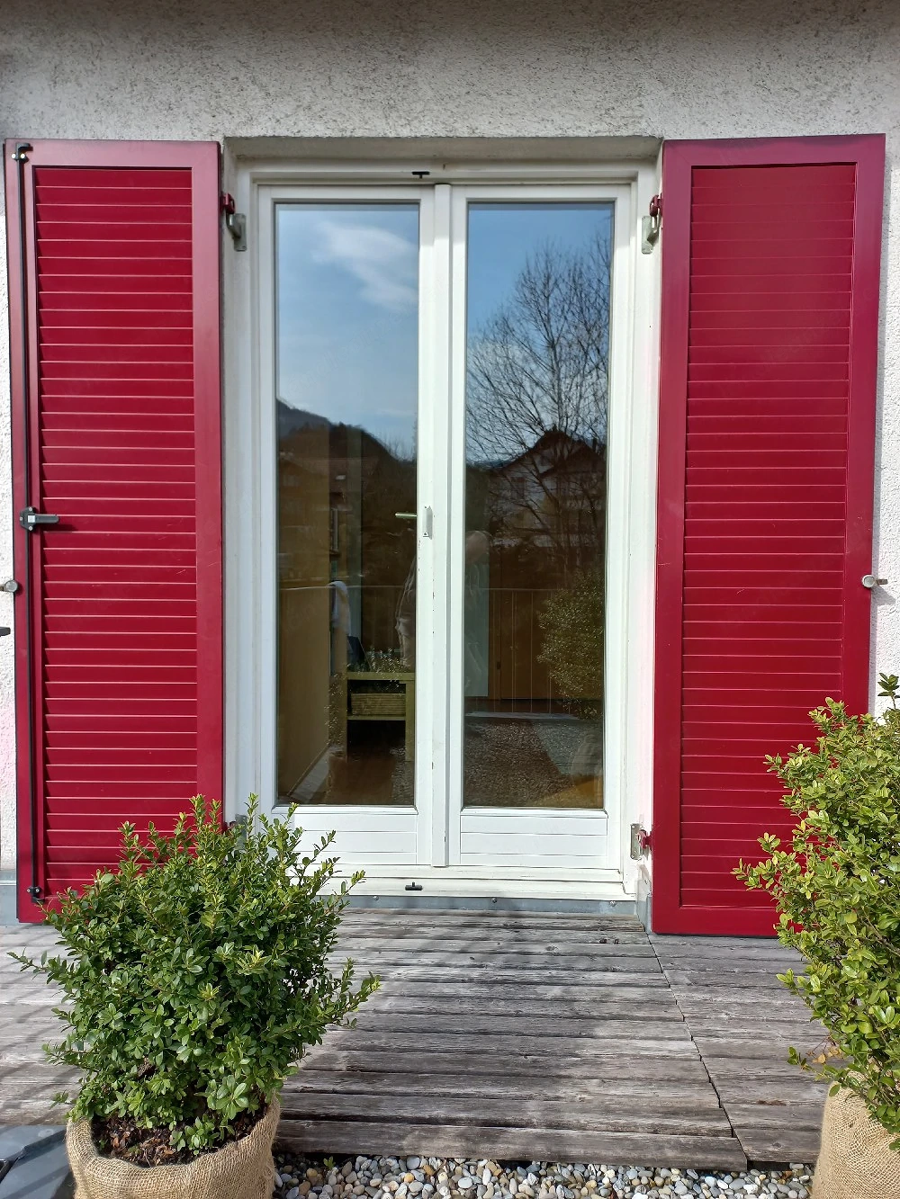 Fensterläden aus Aluminium 