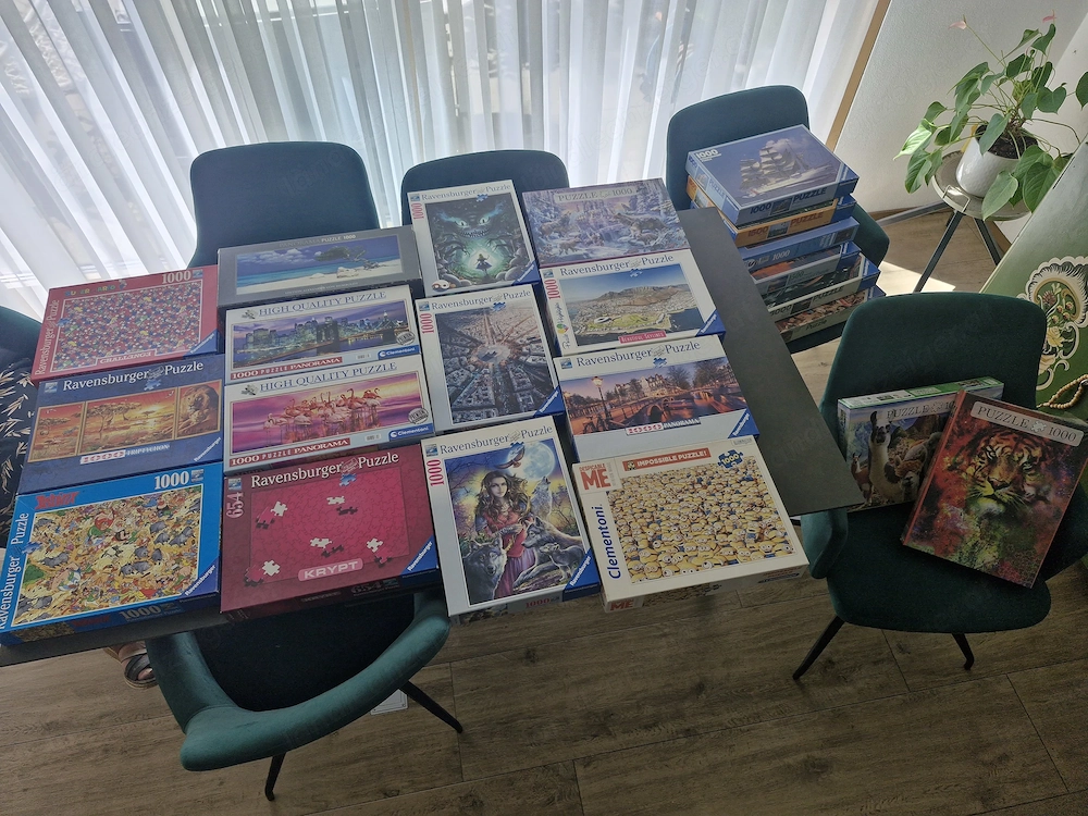 Verschiedene Puzzle