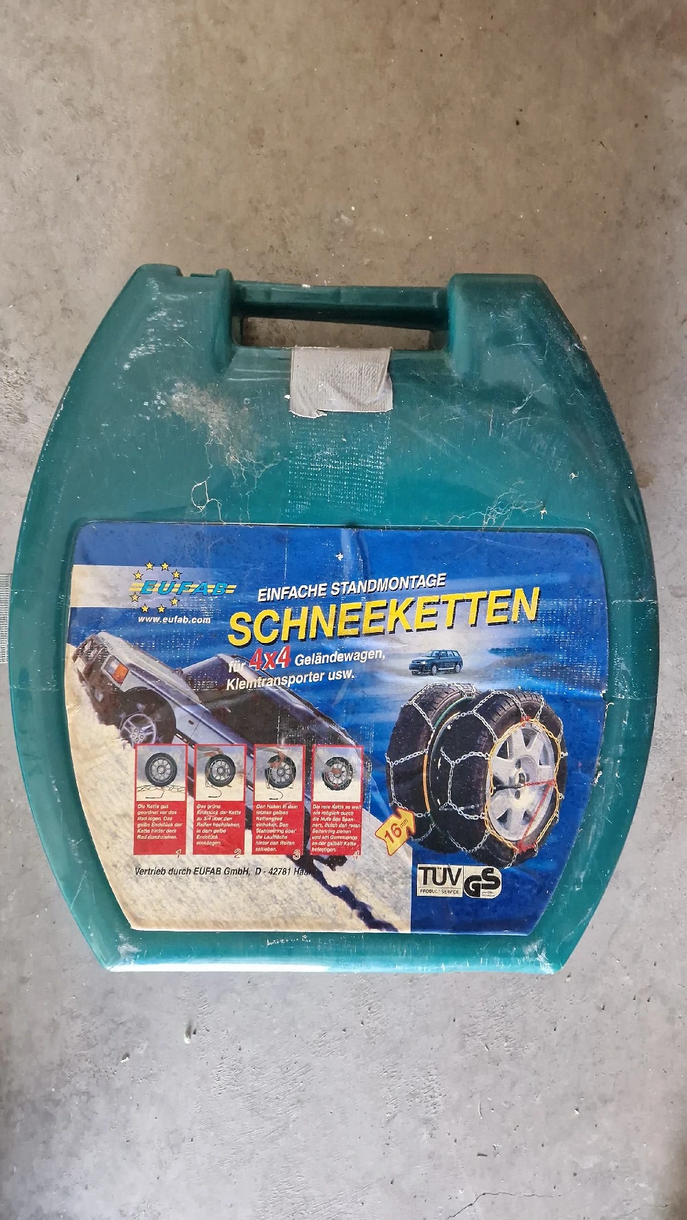 Schneeketten für Kleintransporter   Wohnmobil