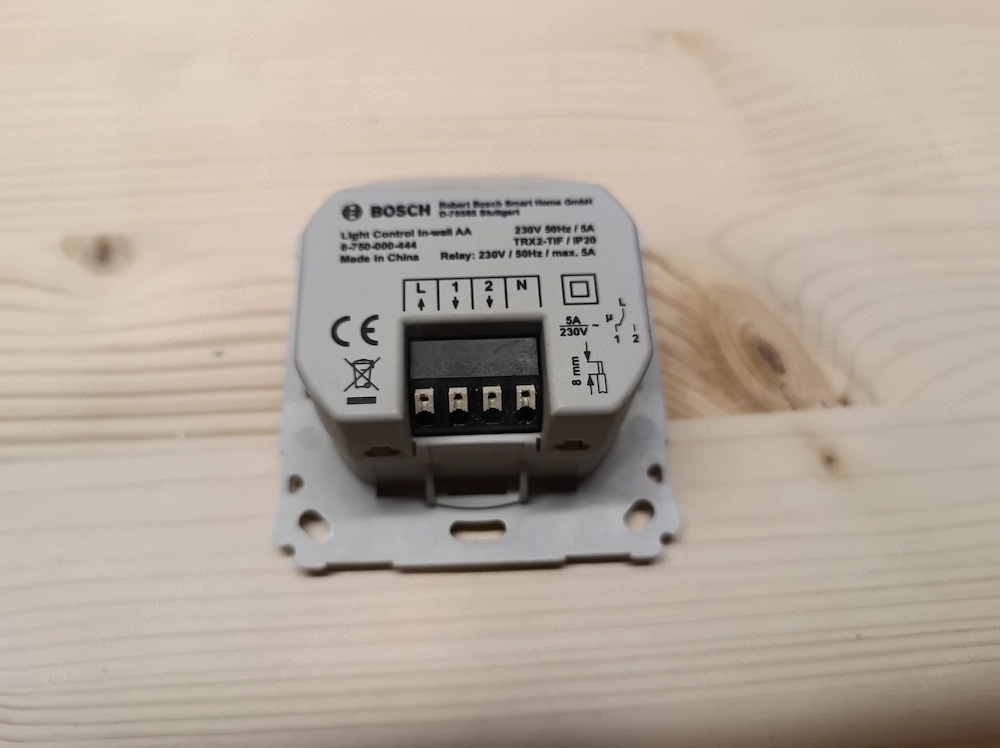 Bosch Smart Home Light Control In-Wall AA Lichtsteuerung
