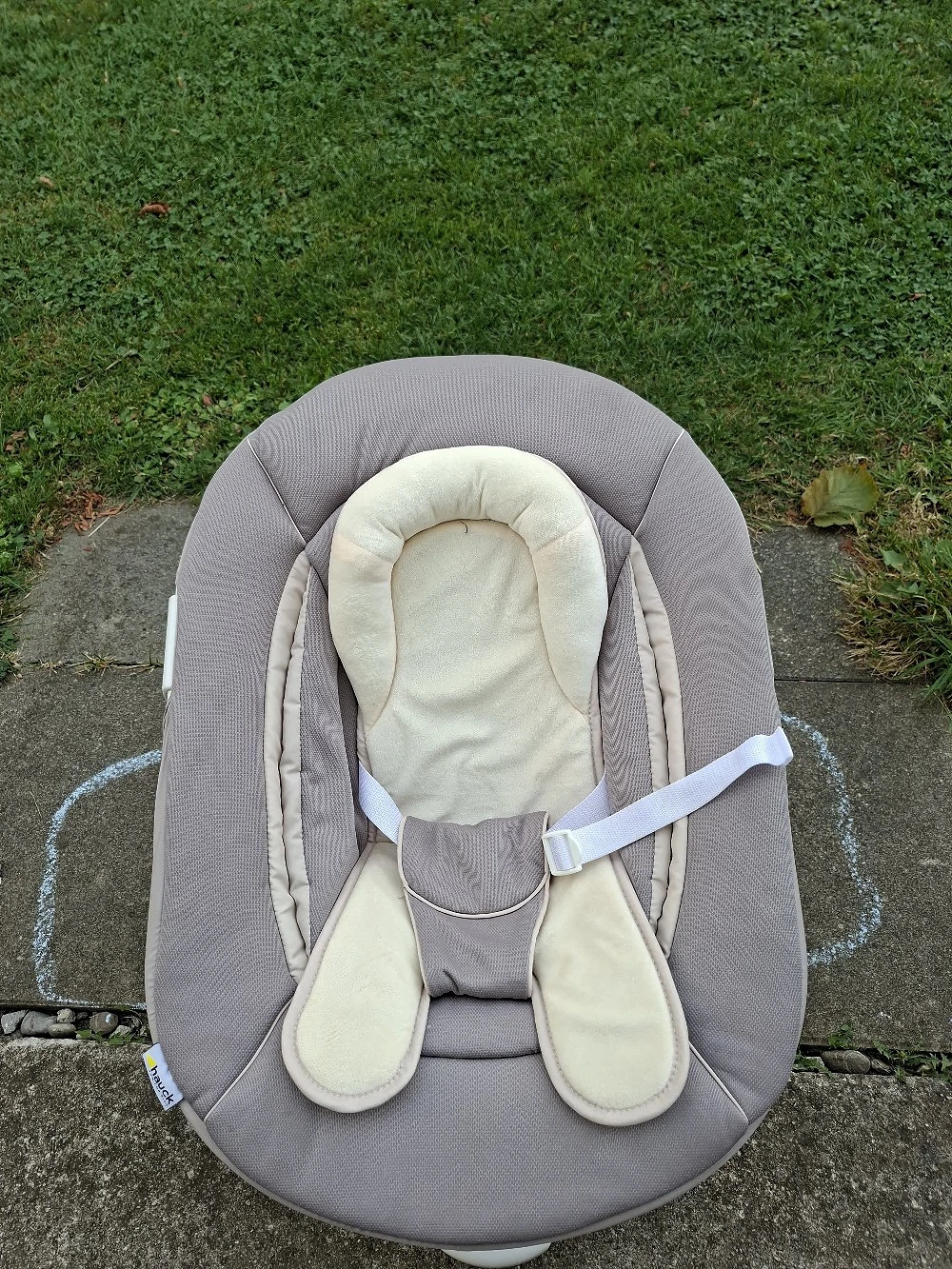 babywippe, grau,von hauck