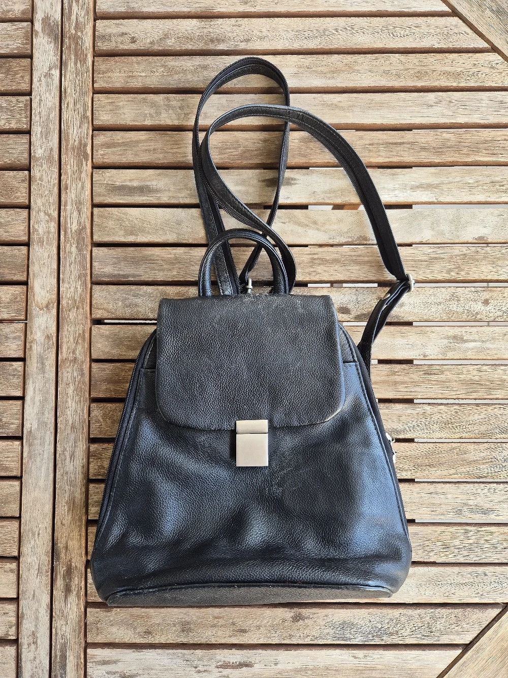 Kleiner Lederrucksack Travelite