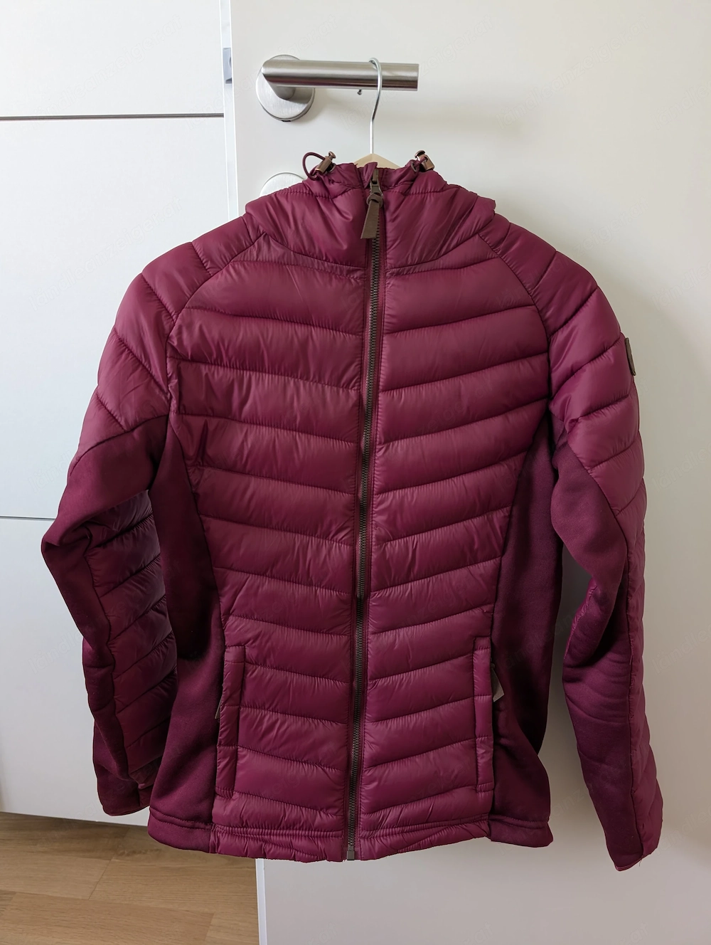 Daunenjacke GTS Gr. 36  S weinrot