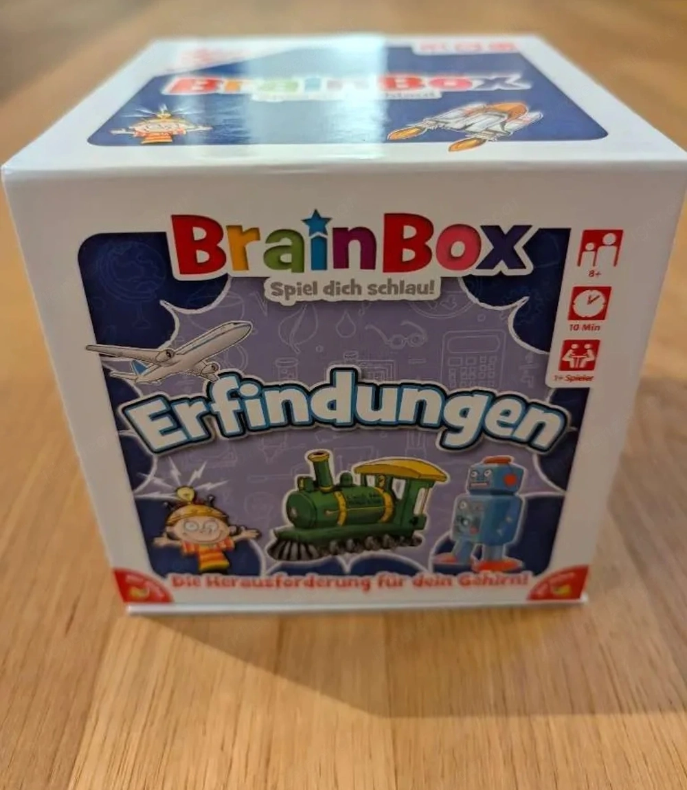 Brain Box Erfindungen Merkspiel