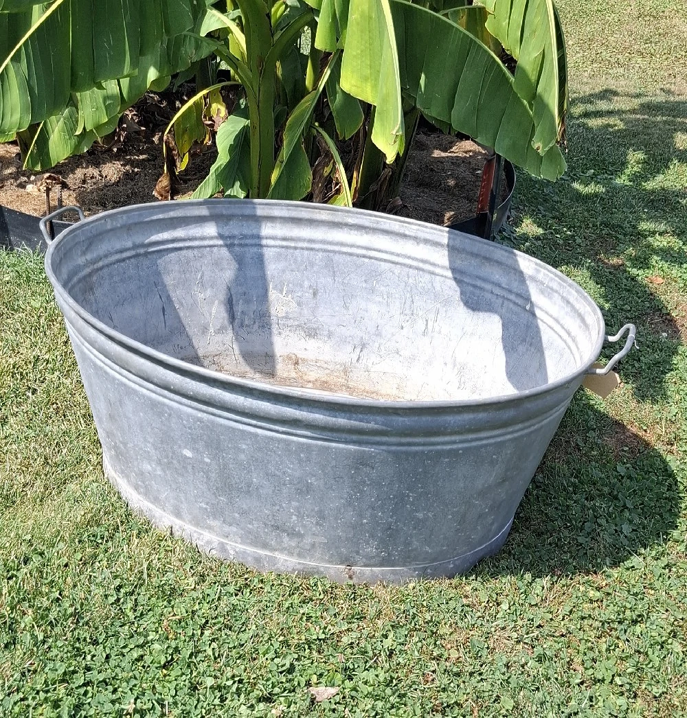XXL Zinkwanne 