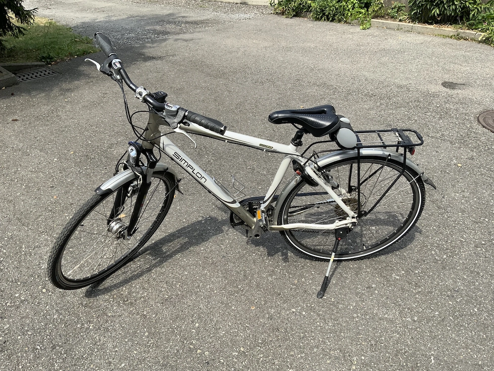 Fahrrad Simplon mit Alurahmen