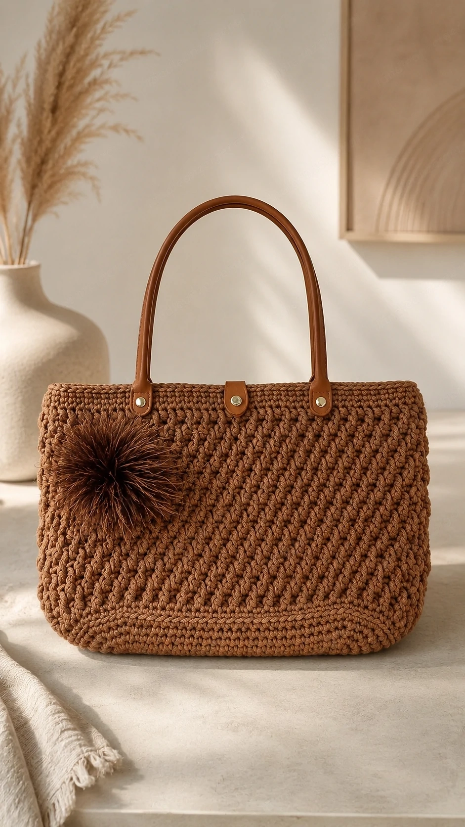 Shopper Luna - handmade