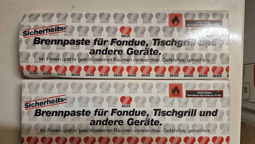 Brennpaste 6 Stück