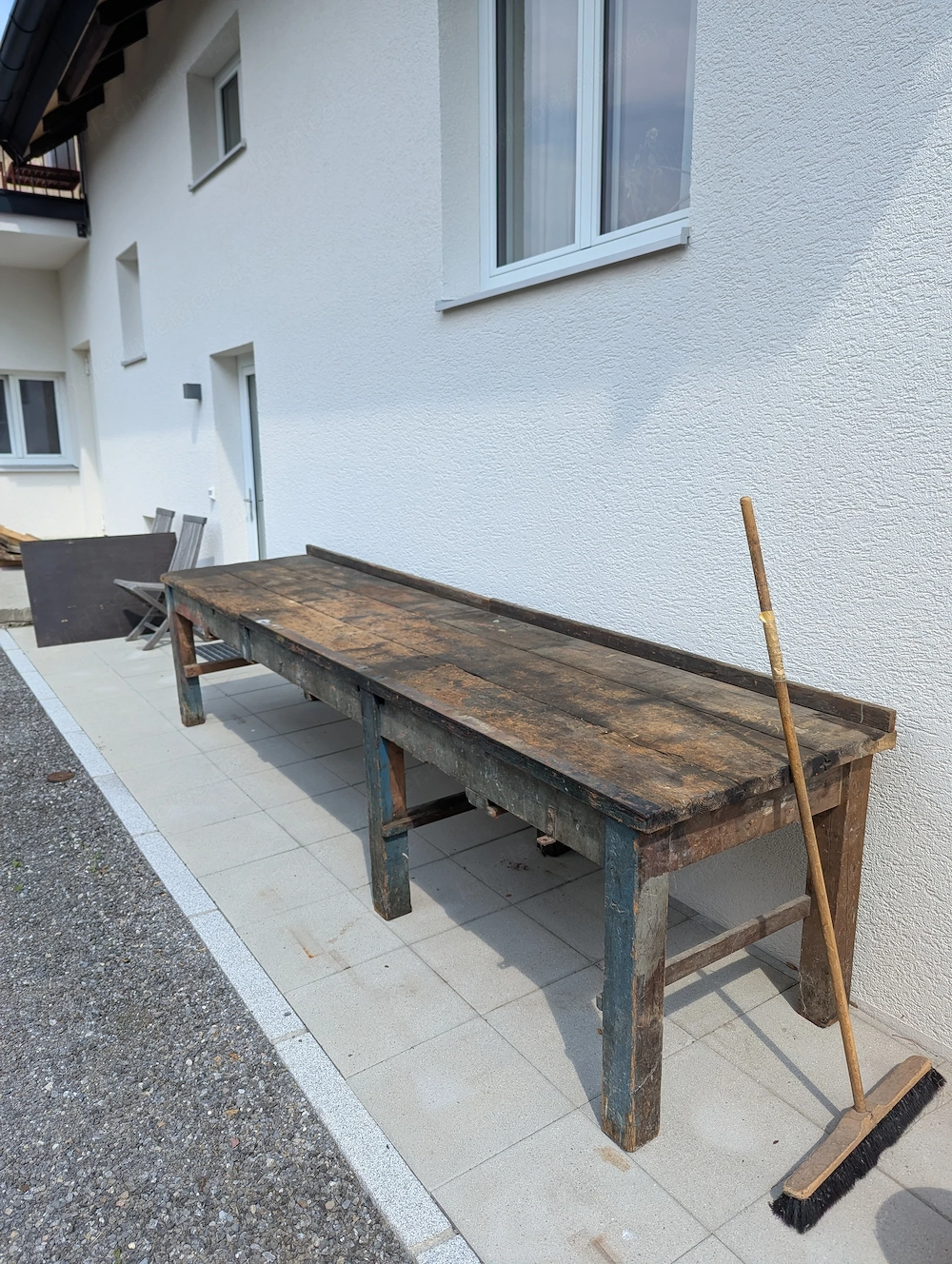 Riesige alte Werkbank 350cm 
