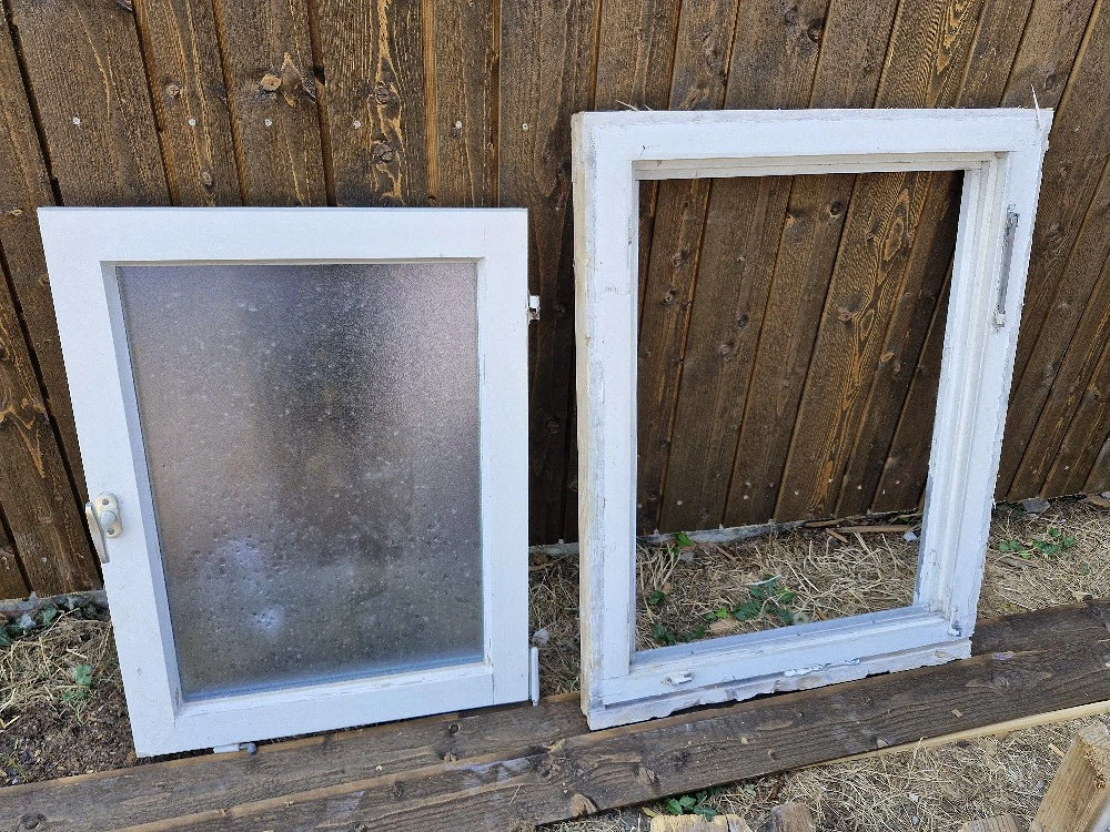 Fenster mit Rahmen