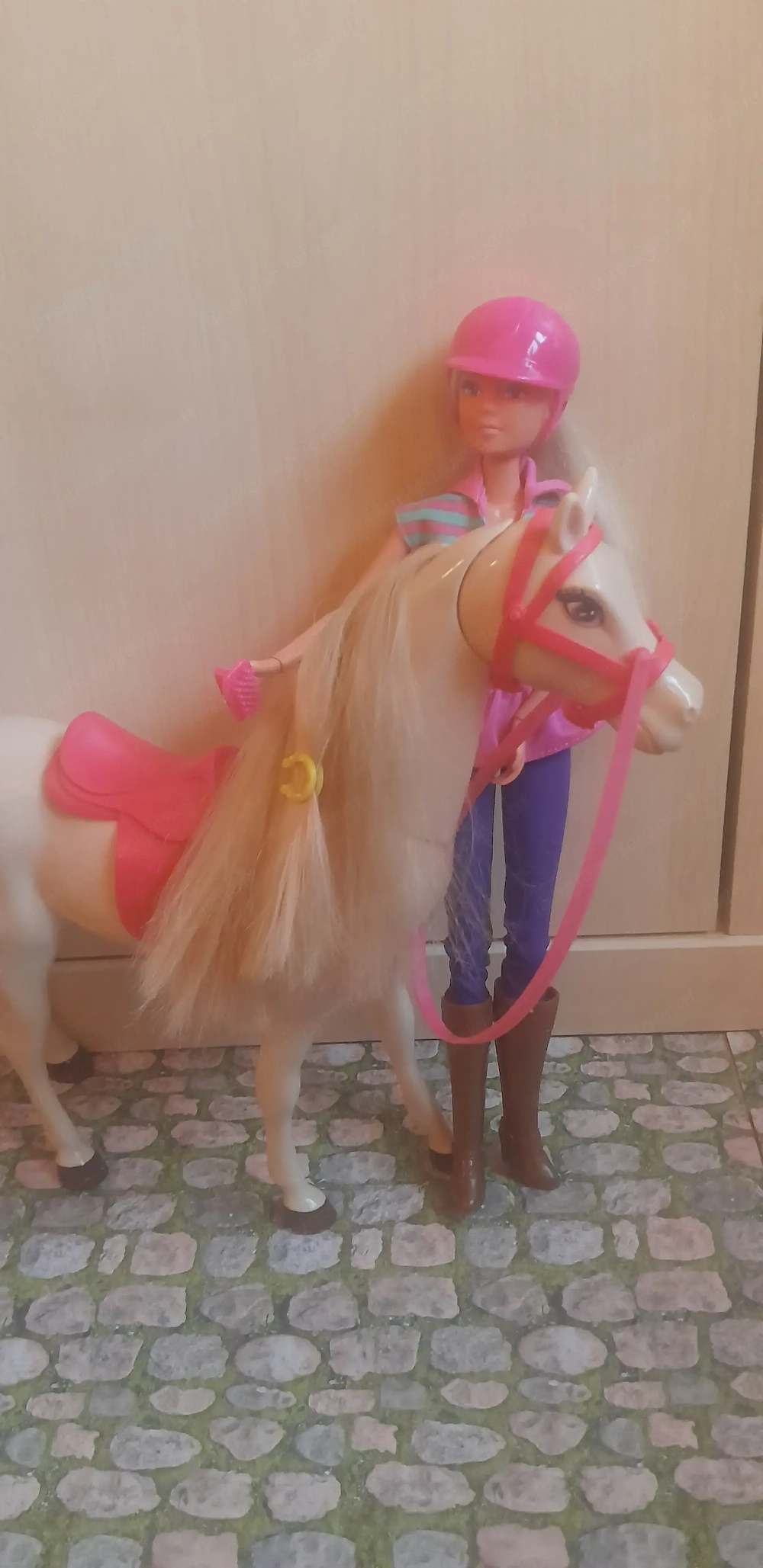 Barbie mit Pferd