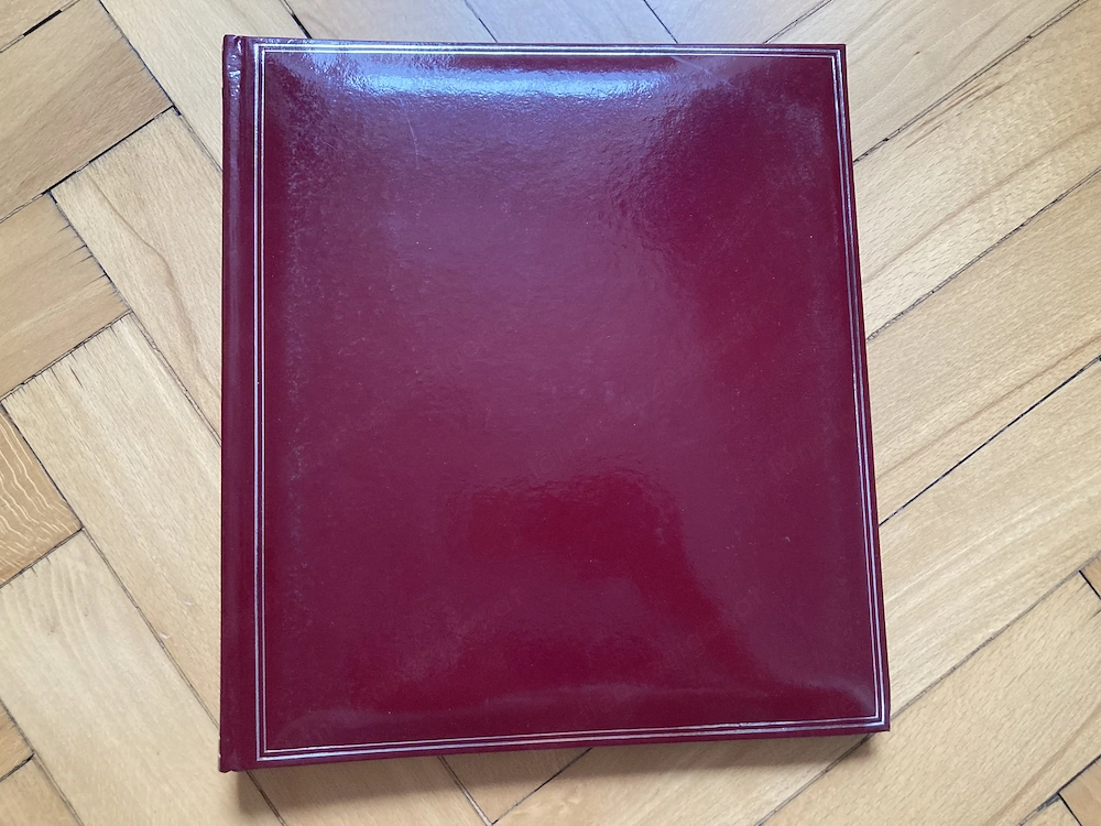 Fotoalben, Fotoalbum teilweise originalverpackt