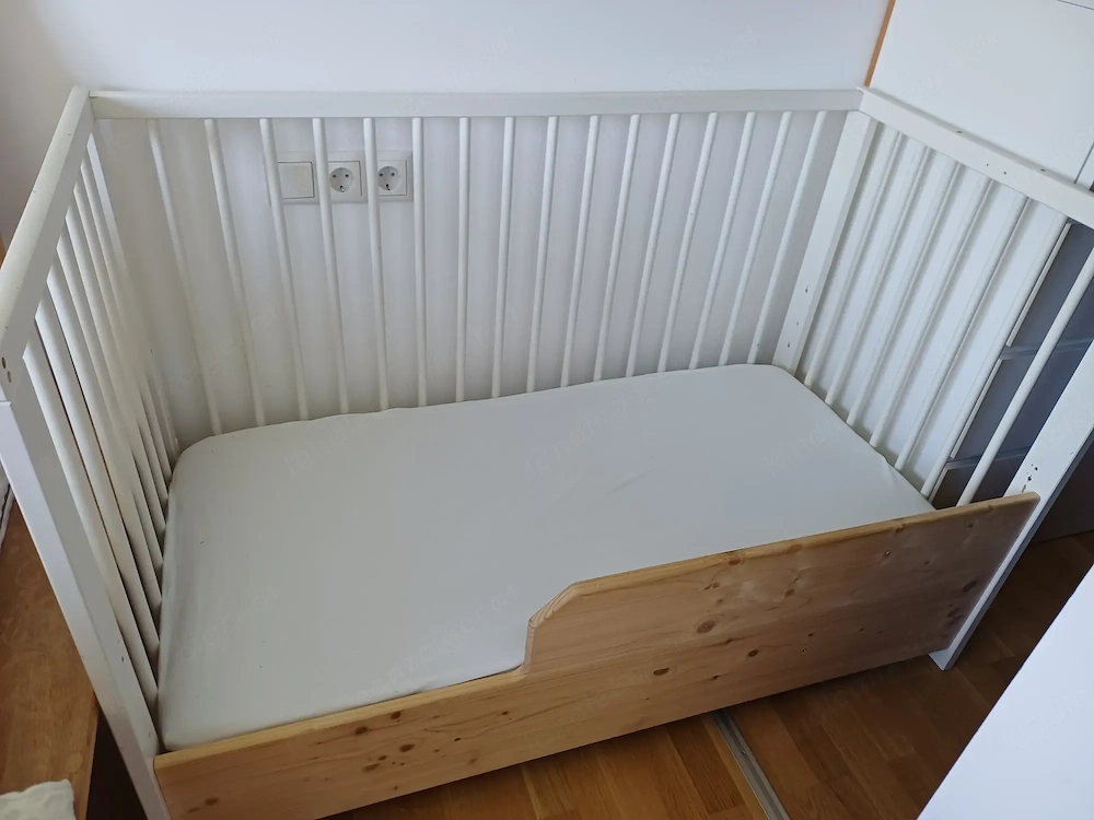 Gitterbett, Bodenbett (mit Gitter erhältlich)
