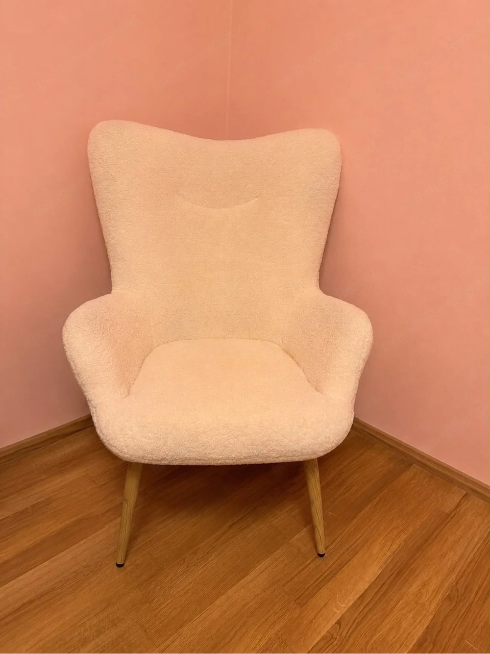 Sessel in Bouclé