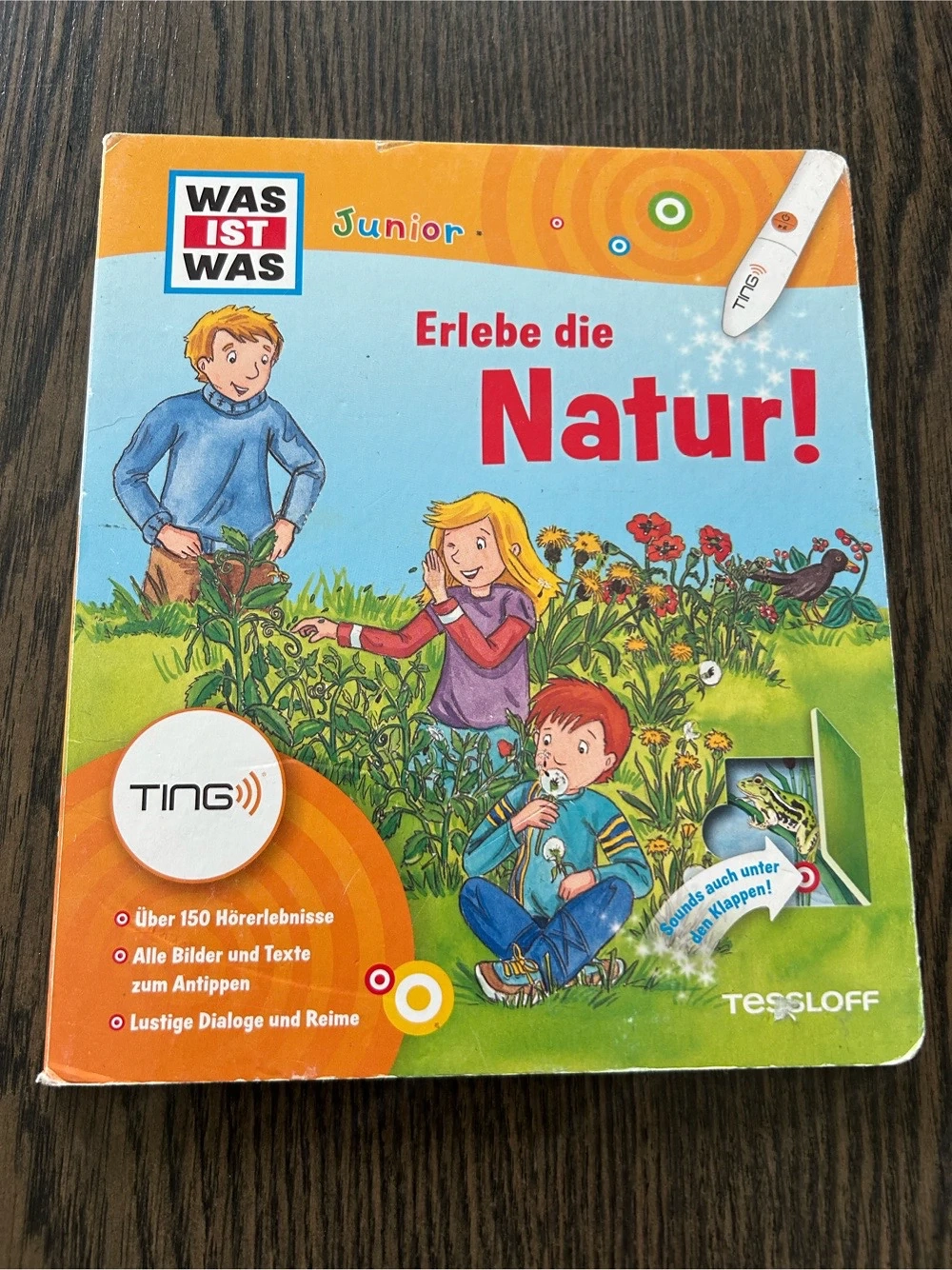 Pappbuch: Erlebe die Natur! 