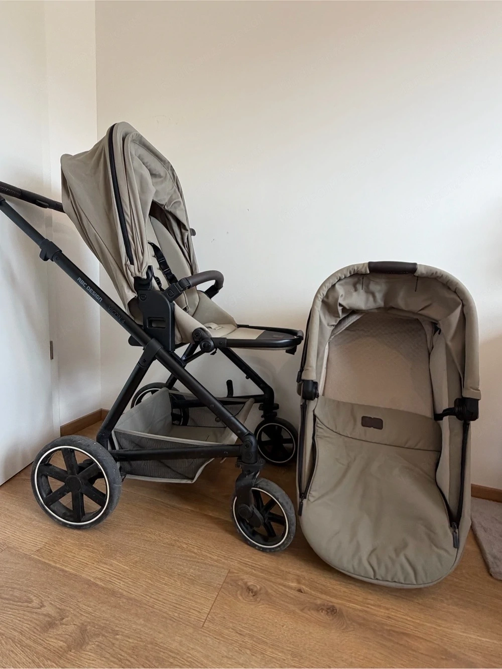 ABC Kinderwagen Sportsitz und Wanne