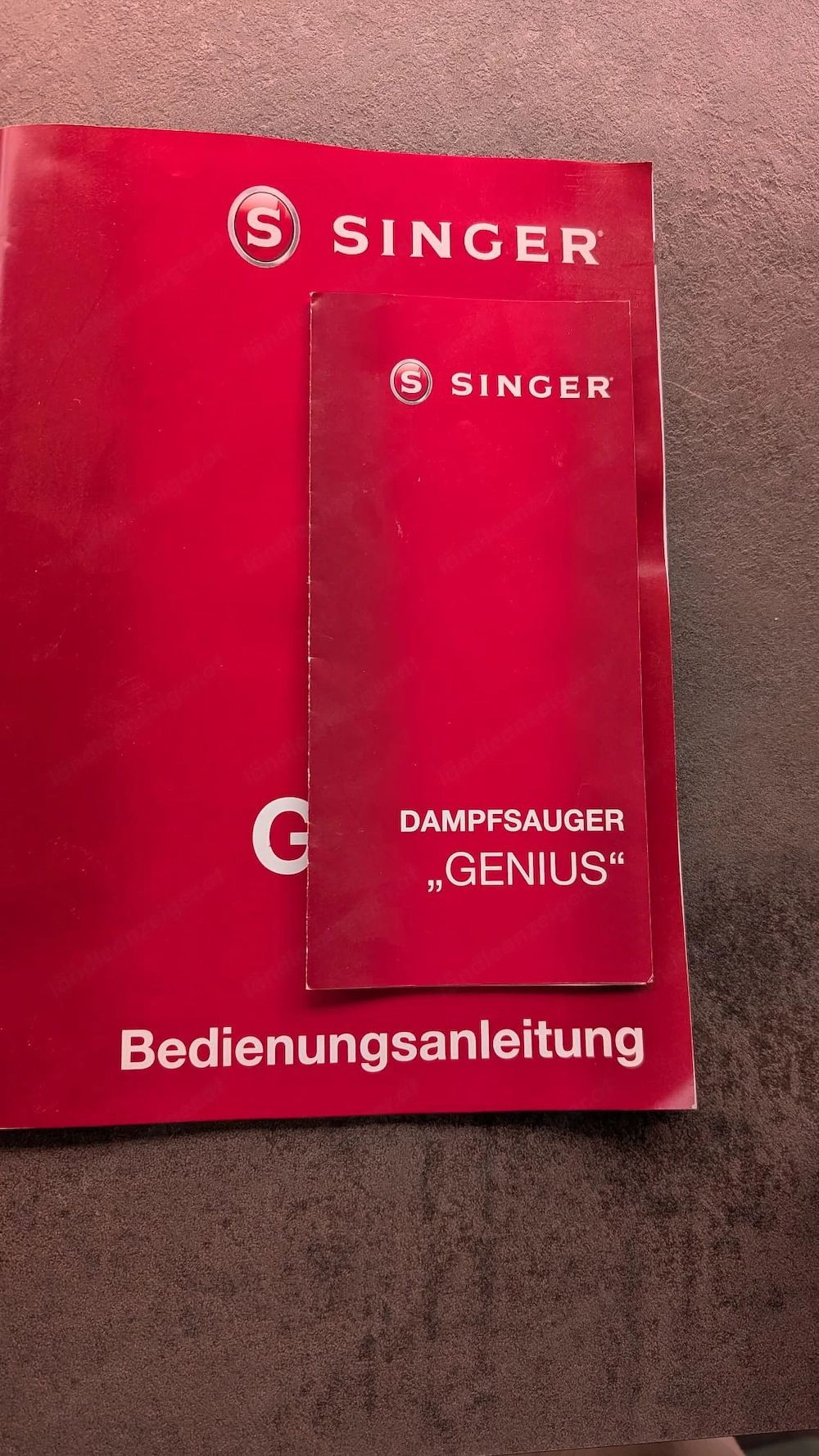 Singer Dampfsauger "Genius"