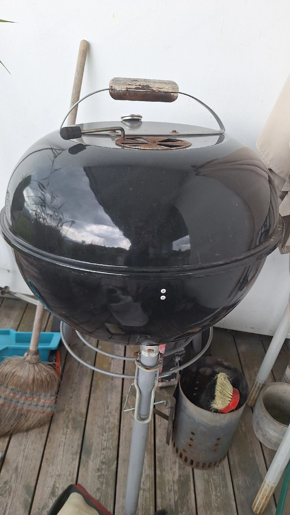 Grill Holzkohle 