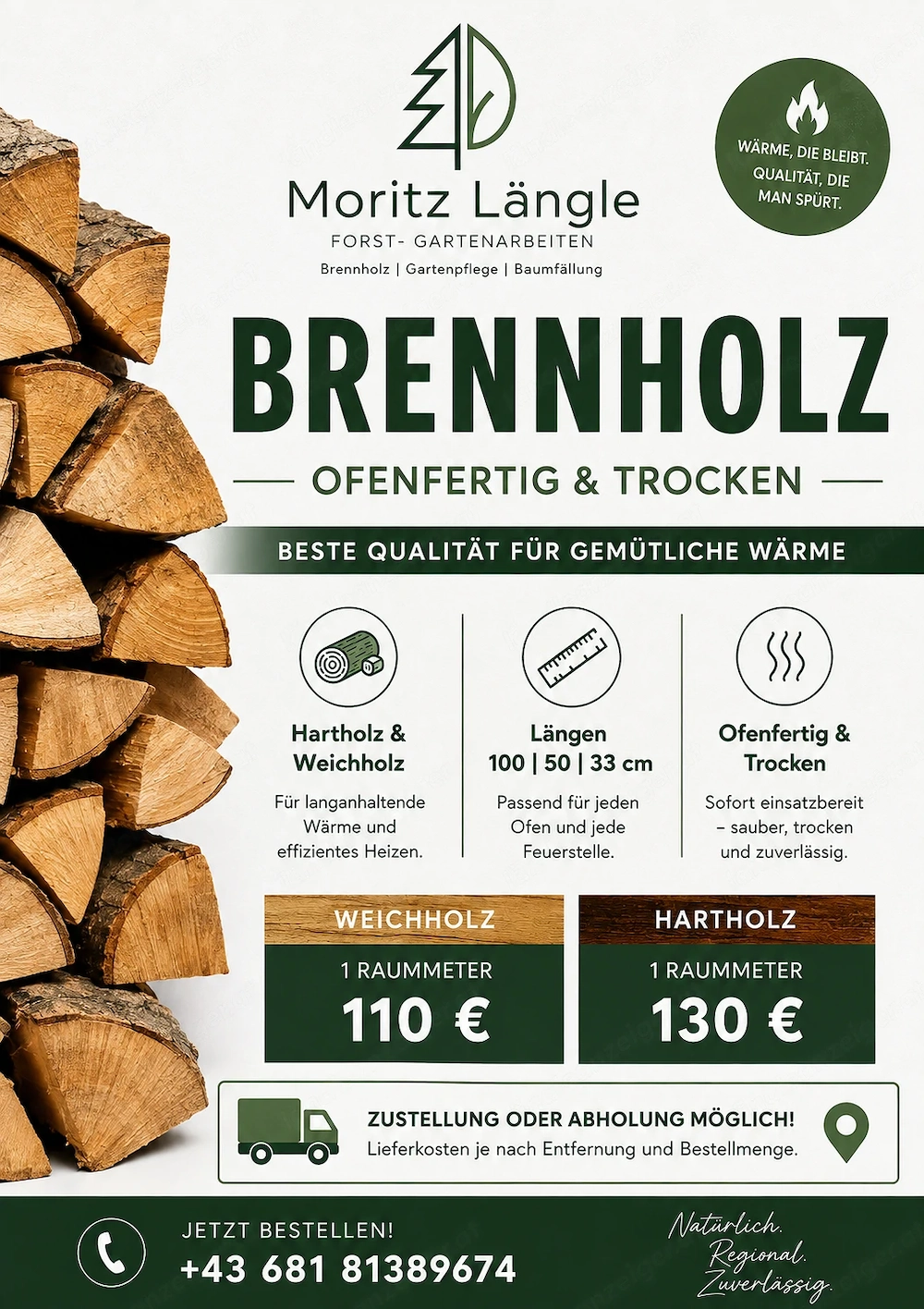 Verkaufe Brennholz!