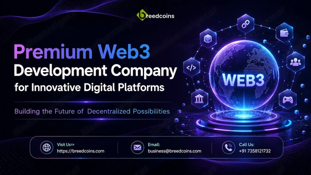 Premium Web3 Development Company for Innovative Digital Platforms