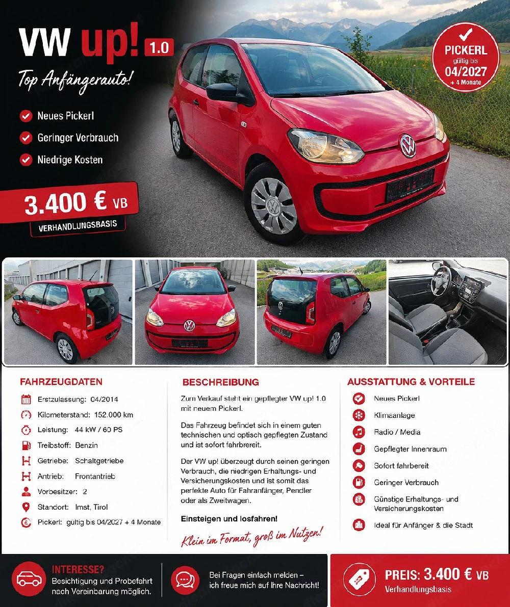 Vw Up 1.0 
